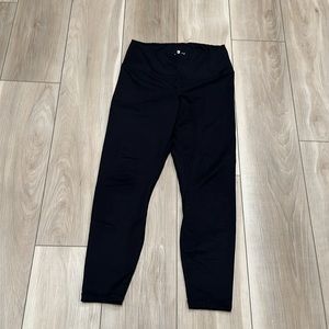 GUC Black Yoga Athletic Stretch Pants Leggings Size M Medium Velocity Brand